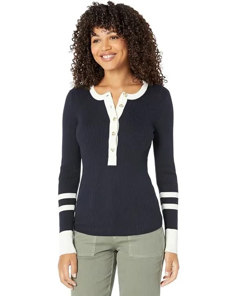 Свитер Faherty Mikki Henley, цвет Coastal Color-Block