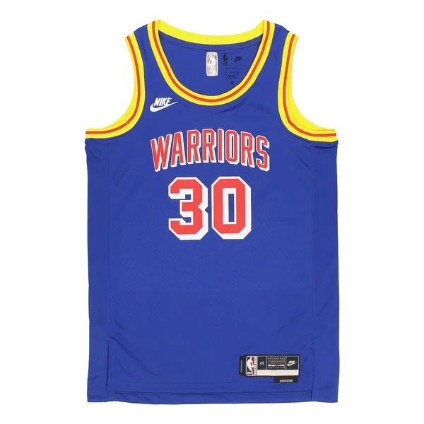 Майка Nike x NBA 75 Golden State Warriors Jerseys 'Stephen Curry 30', синий