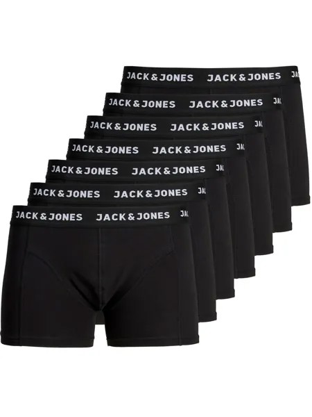 Боксеры Jack & Jones Trunk JACHUEY TRUNKS 7 шт, черный