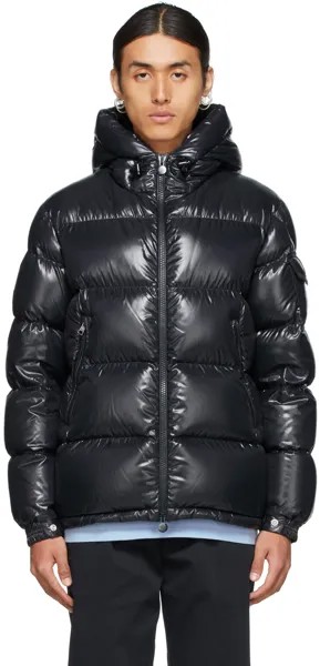 Темно-синяя пуховая куртка Ecrins Moncler