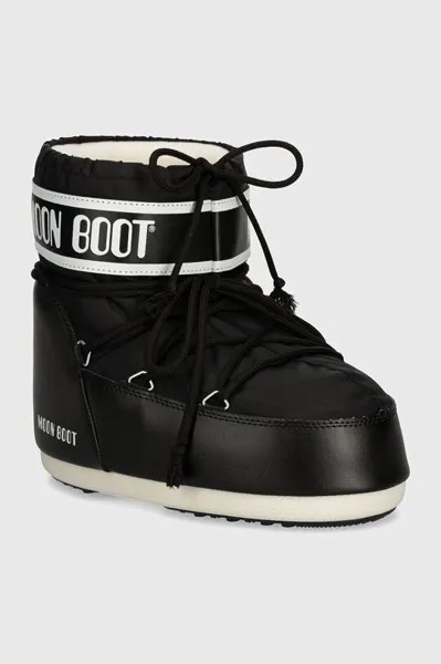 Зимние ботинки MB ICON LOW NYLON Moon Boot, черный