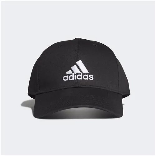 Кепка adidas, хлопок, размер OSFY, черный