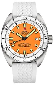 Швейцарские наручные  мужские часы Swiss Military SMA34100.13. Коллекция Titanium 300