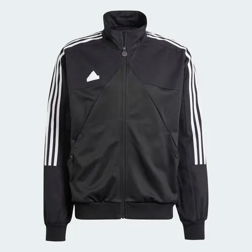 Олимпийка adidas Tiro Material Mix Track Jacket, размер XXL, черный