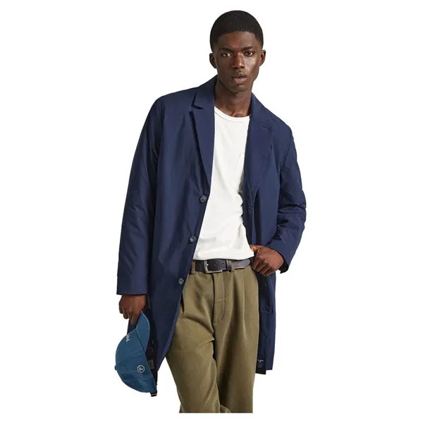 Пальто Pepe Jeans Velsea, синий