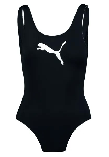 Купальник Puma PUMA SWIM WOMEN SWIMSUIT inSchwarz, цвет BadeanzugPUMA SWIM WOMEN SWIMSUIT inSchwarz