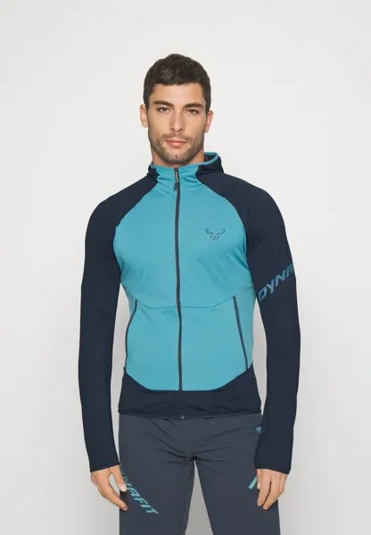 Куртка тренировочная TRANSALPER LIGHT HOODY Dynafit, цвет blueberry/storm blue