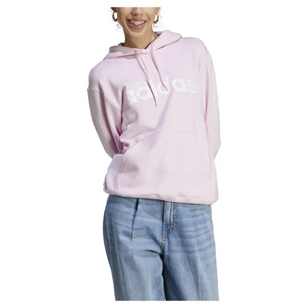 Худи adidas Essentials Linear, розовый