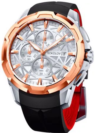 Fashion наручные  мужские часы Sokolov 344.76.00.000.05.01.3. Коллекция My world