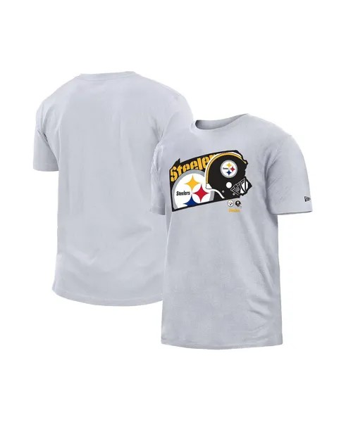 Мужская белая футболка Pittsburgh Steelers Gameday State New Era