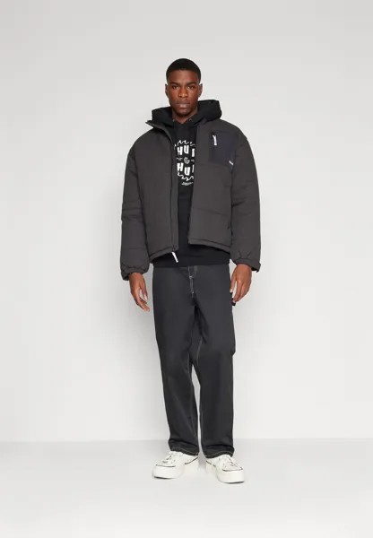 Зимняя куртка Siple Puffer Jacket Unisex HUF, черная