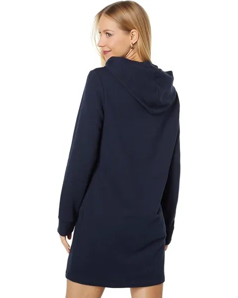 Платье Tommy Hilfiger Hoodie Logo Dress, цвет Sky Captain