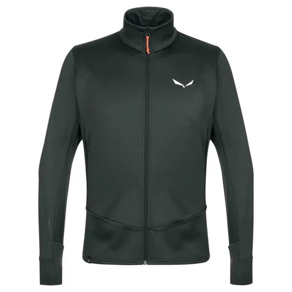 Толстовка Salewa Puez Polarlite Full Zip, черный