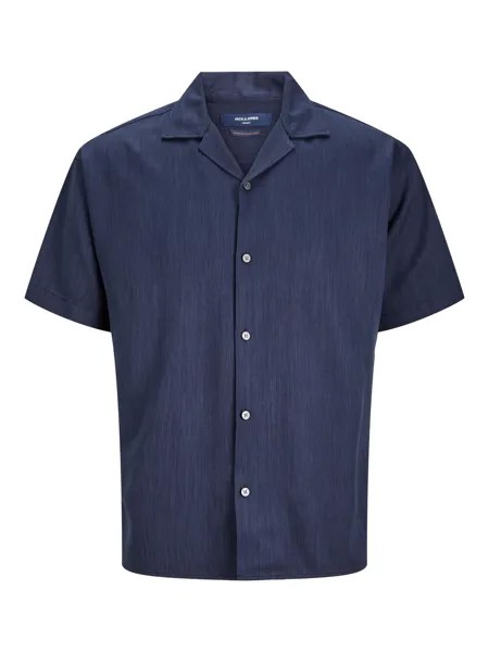Рубашка на пуговицах стандартного кроя JACK & JONES Jude, ночной синий