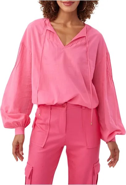 Топ Trina Turk Cape Coral Top, цвет Pink Paradise