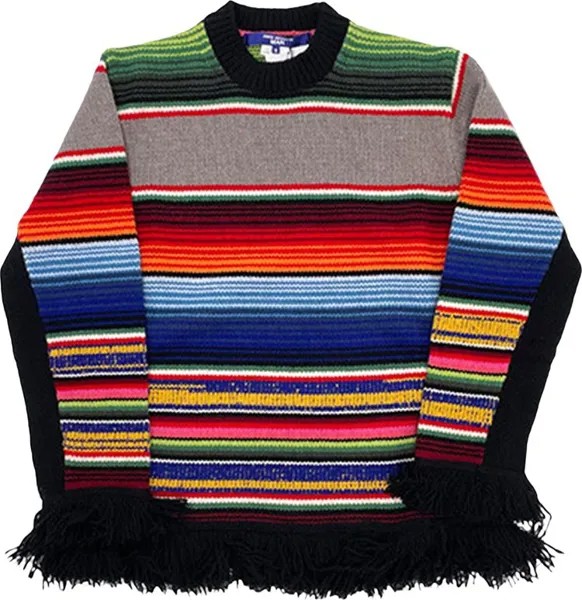 Толстовка Junya Watanabe Serape Lambs Wool Sweatshirt 'Multicolor', разноцветный