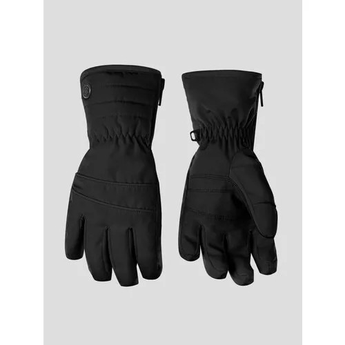 Перчатки Poivre Blanc для девочек, размер 10, черный