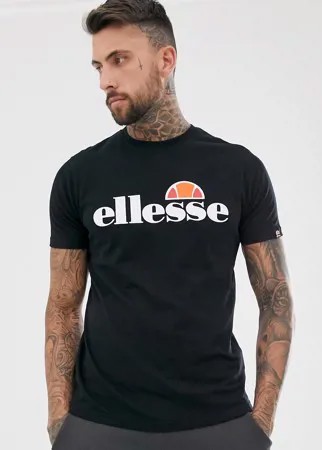 Черная футболка ellesse-Черный