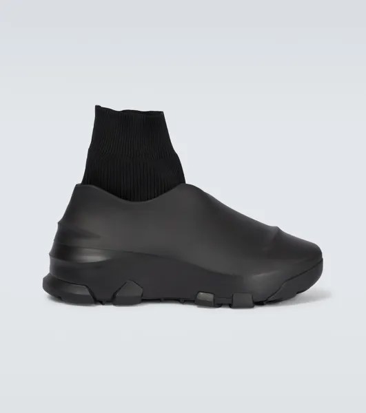 Монументальные гибридные туфли мальвы Givenchy, черный