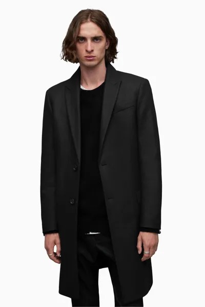 Пальто Allsaints из джемисона All Saints, черный