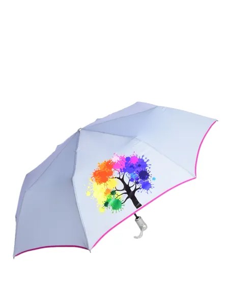 Зонт женский NEXX 33841 серо-голубой