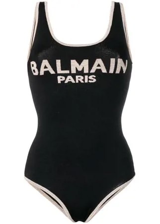 Balmain трикотажное боди