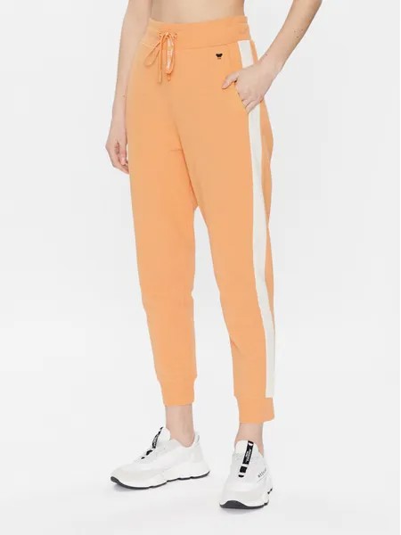 Спортивные брюки стандартного кроя Weekend Max Mara, оранжевый