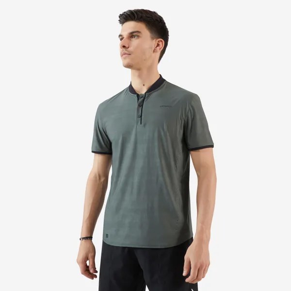 Теннисная футболка с короткими рукавами Decathlon Dry+ — Выкл. Artengo, серый