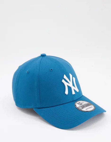 Голубая кепка New Era 9forty-Зеленый цвет