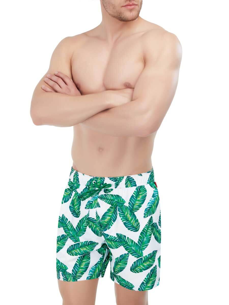 Шорты для плавания мужские MARC & ANDRÉ MS18-02 Shorts зеленые XL