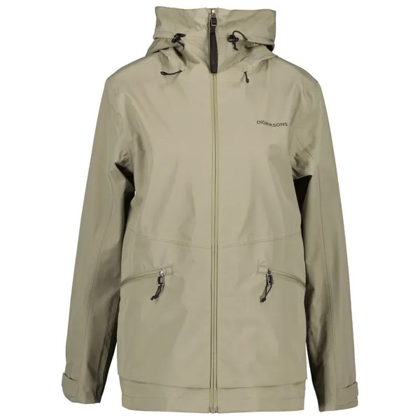 Дождевик Didriksons Women's Turvi, цвет Mistel Green