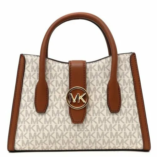 Сумка тоут MICHAEL KORS, молочно-бежевый