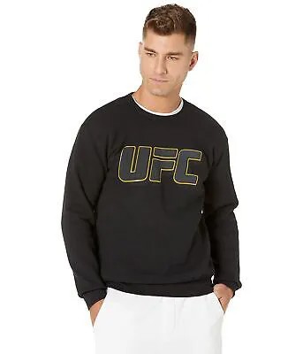 Мужские худи и толстовки UFC Gold Line из флиса с круглым вырезом