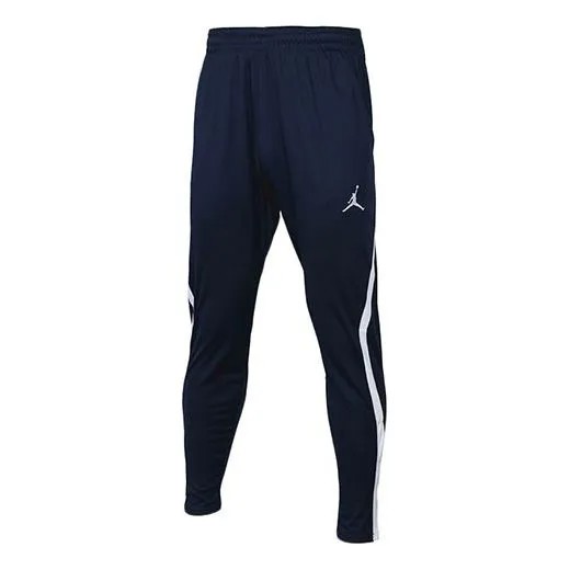 Спортивные штаны Air Jordan 23 Alpha Dri-Fit Training Sports Pants Deep Blue White, белый