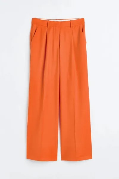 Брюки H&M Dress, оранжевый