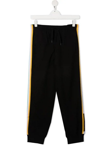 Fendi Kids спортивные брюки с логотипом