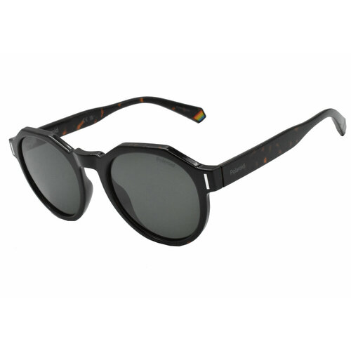 Солнцезащитные очки Polaroid PLD 6207/S, черный, коричневый