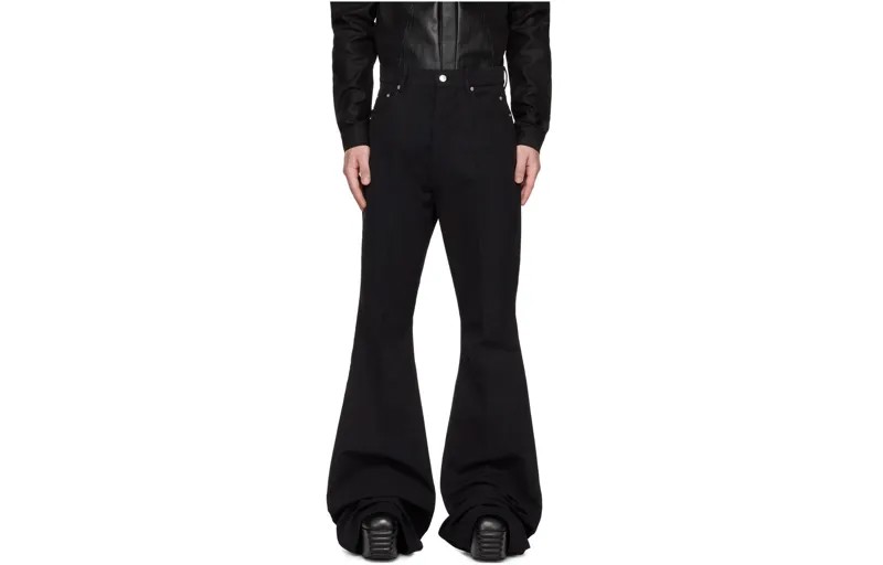 Джинсы мужские черные Rick Owens, черный