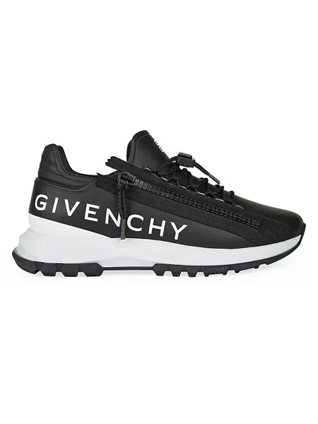 Кроссовки Spectre Runner из кожи на молнии Givenchy, белый