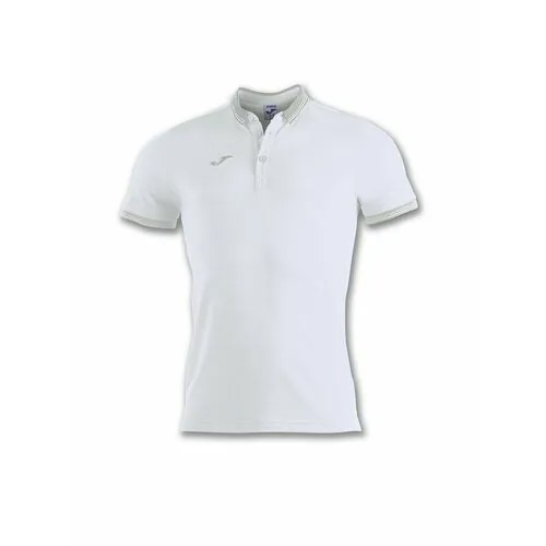 Поло спортивное joma, размер 14л-XS, белый/белый