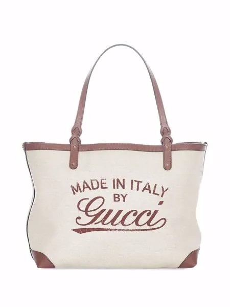 Gucci Pre-Owned сумка-тоут с логотипом
