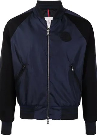 Moncler бомбер Bercot с логотипом
