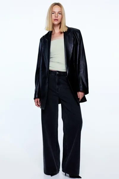 Рубашка из джерси с длинными рукавами H&M, зеленый