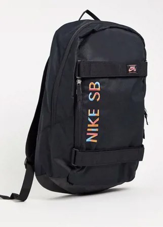 Черный рюкзак для скейтбординга с мозаичным логотипом Nike SB Courthouse Skate-Черный цвет