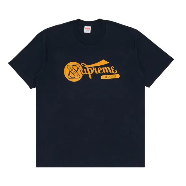Футболка Supreme Records Tee, синий