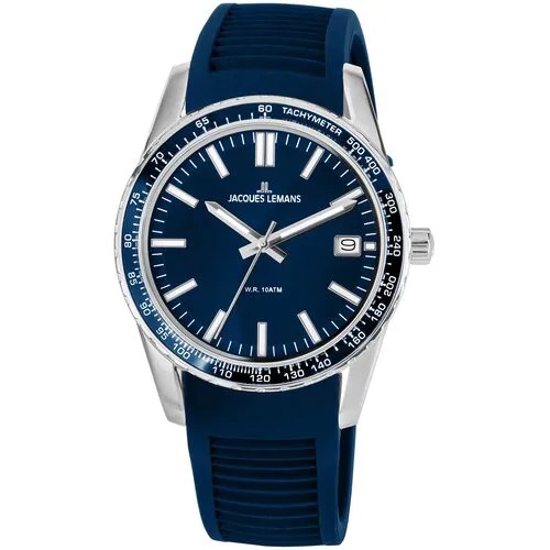 Наручные часы JACQUES LEMANS Sport, синий