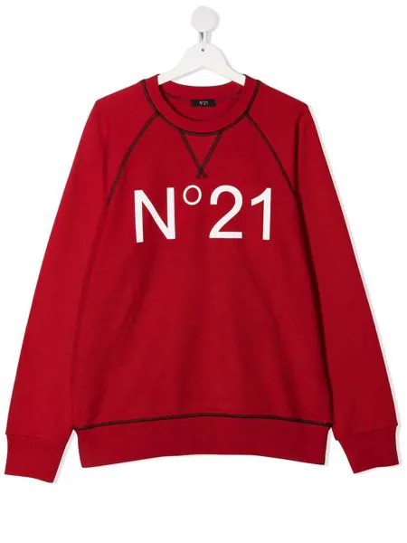 Nº21 Kids толстовка с логотипом