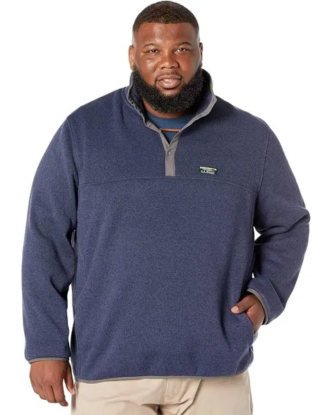 Толстовка L.L.Bean Sweater Fleece Pullover - Tall, нави