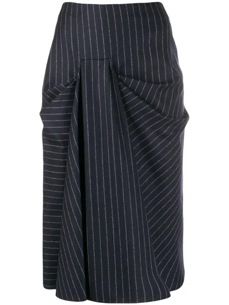 Alexander McQueen юбка миди со сборками