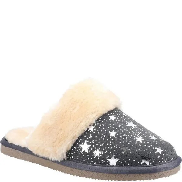 Женские замшевые тапочки arianna stars Hush Puppies, серый